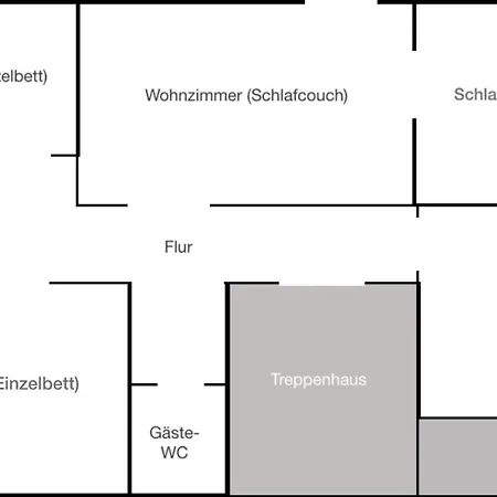Ferien & Monteurwohnung In Bohmte-hunteburg Apartment Bohmte
